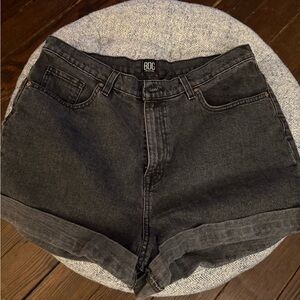 Urban outfitters Black Denim Shorts